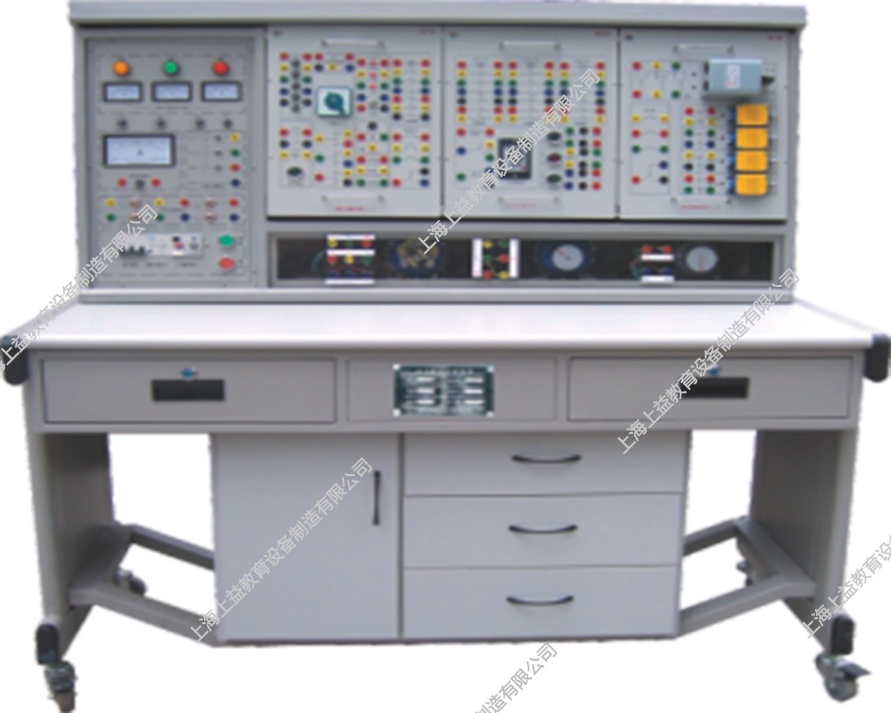 SYGJ-758F	立式电力拖动（工厂电气控制）实验装置（带直流电机）