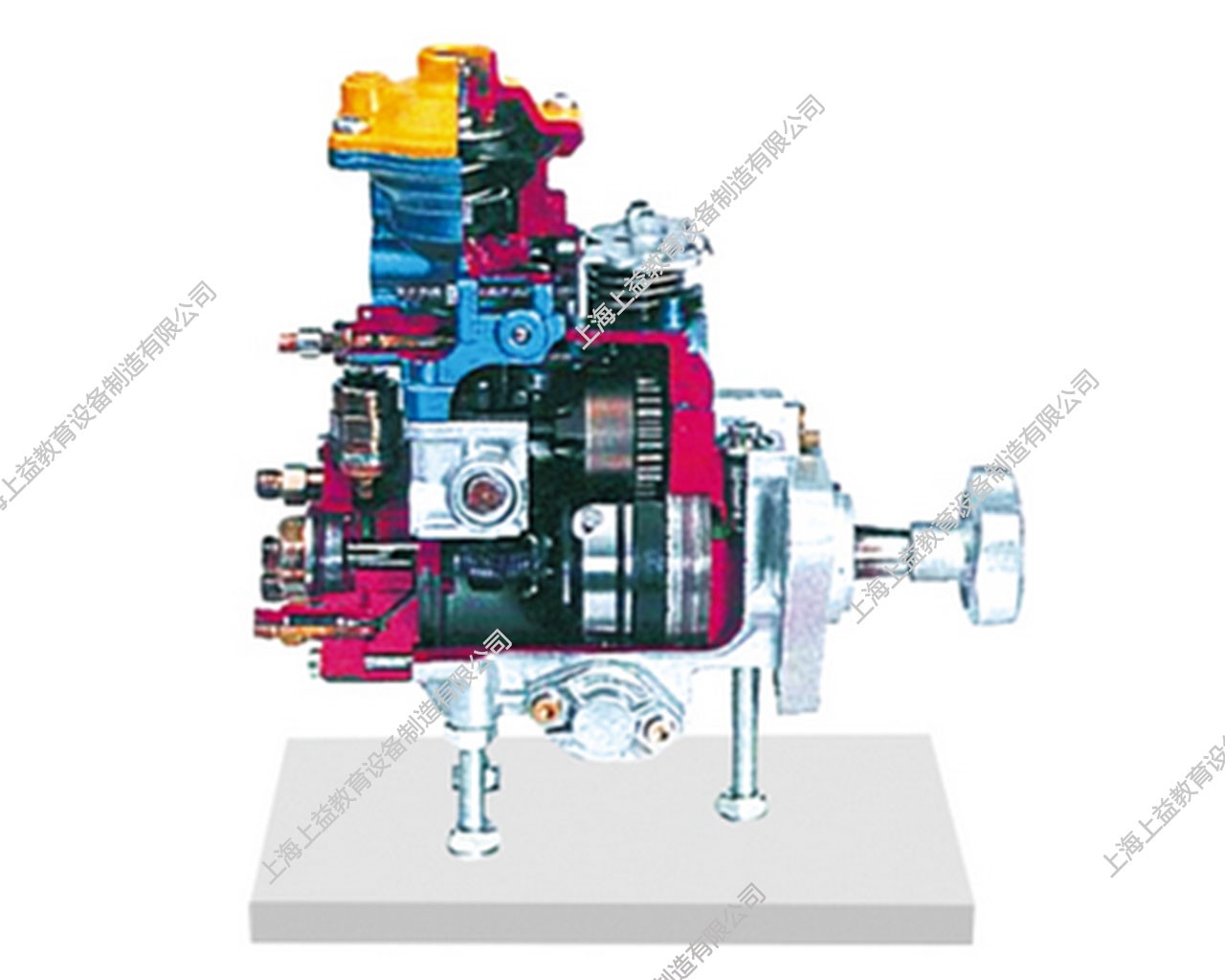 充压控制分配型喷射泵解剖模型