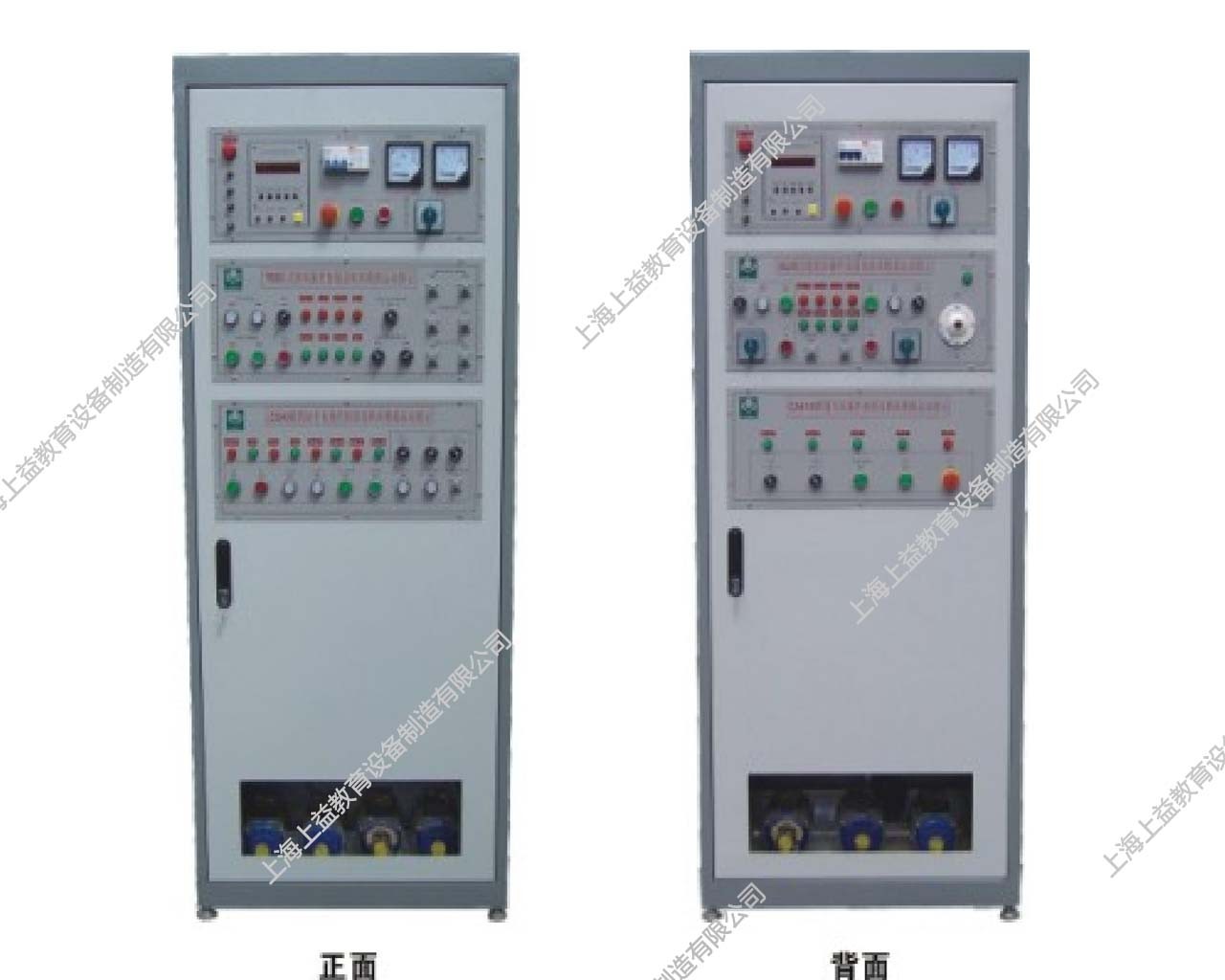 SYJCK-760D机床电气电路实训考核装置（柜式双面、四合一、二种机床）