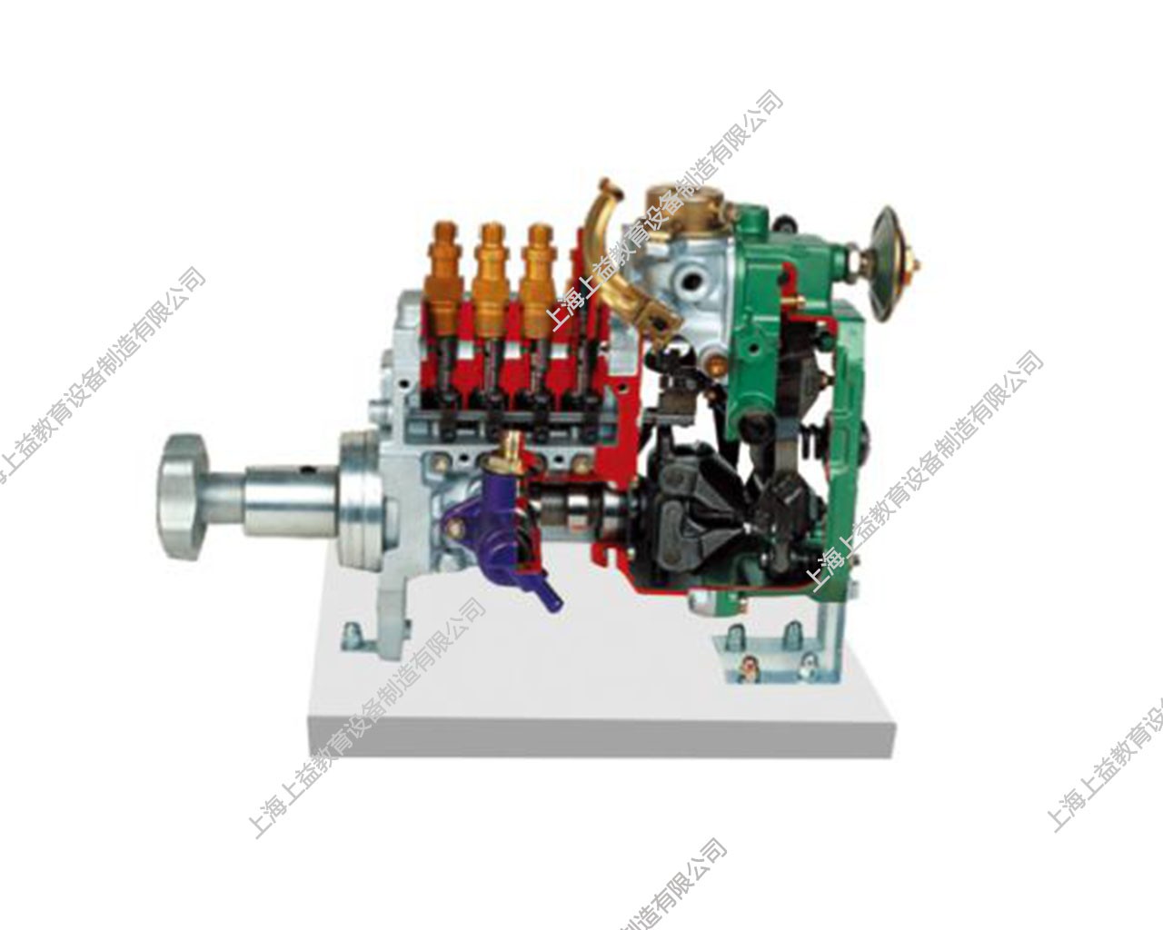 康明斯直列式喷油泵解剖模型(RSV)